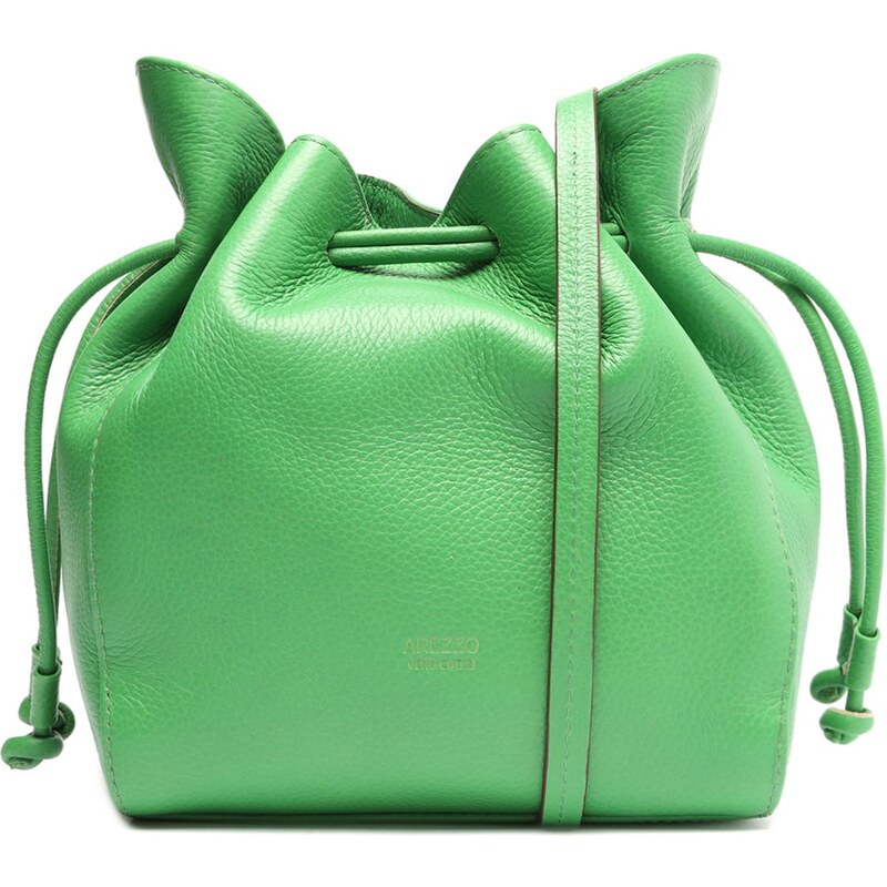 Bolsa Bucket Verde Couro Mia M dia Arezzo GLAMI .br