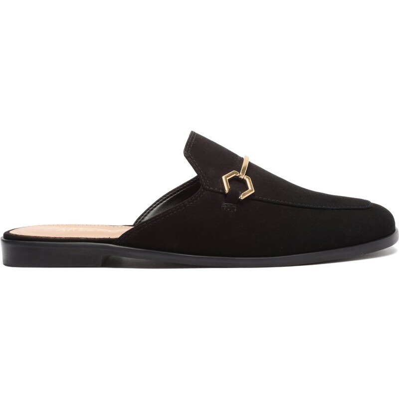 Mule Mocassim Nobuck Preto Brid o Arezzo GLAMI .br