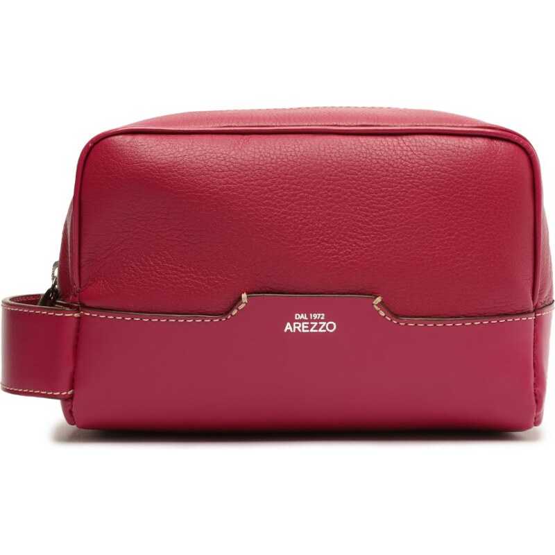 Necessaire Rosa Couro Bee.ZZ M dia Arezzo GLAMI .br