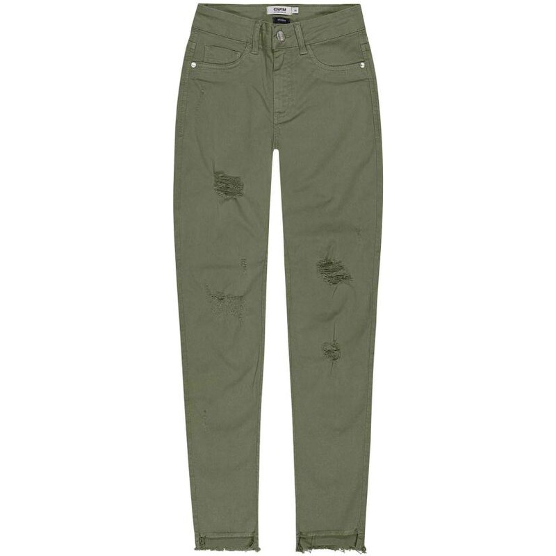 Calça verde militar hot sale destroyed