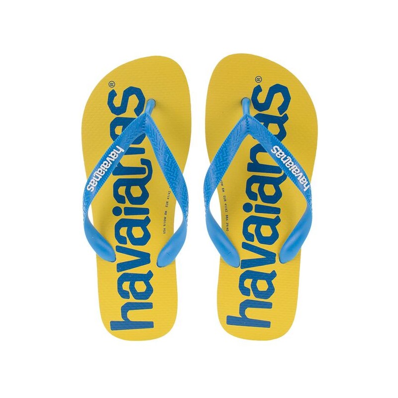 Chinelo Havaianas Have Dual FC Preto e Amarelo 