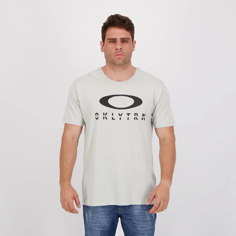 Camiseta Oakley Ellipse Digital SS Cinza 