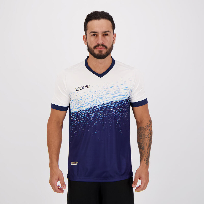 Camisa Ícone Sports City Azul e Branca