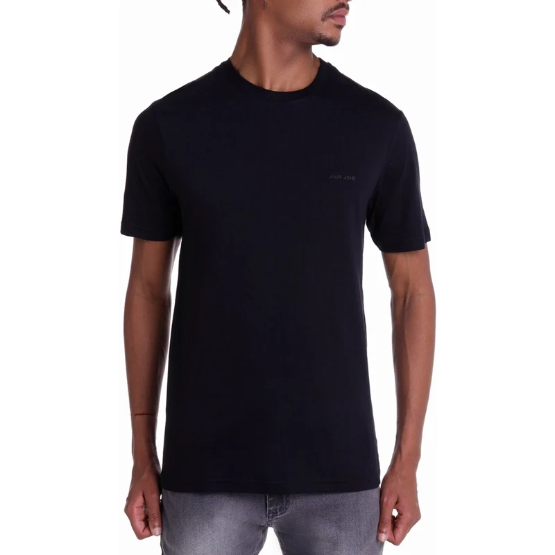 Camiseta John John Ts Rg Repeat Black