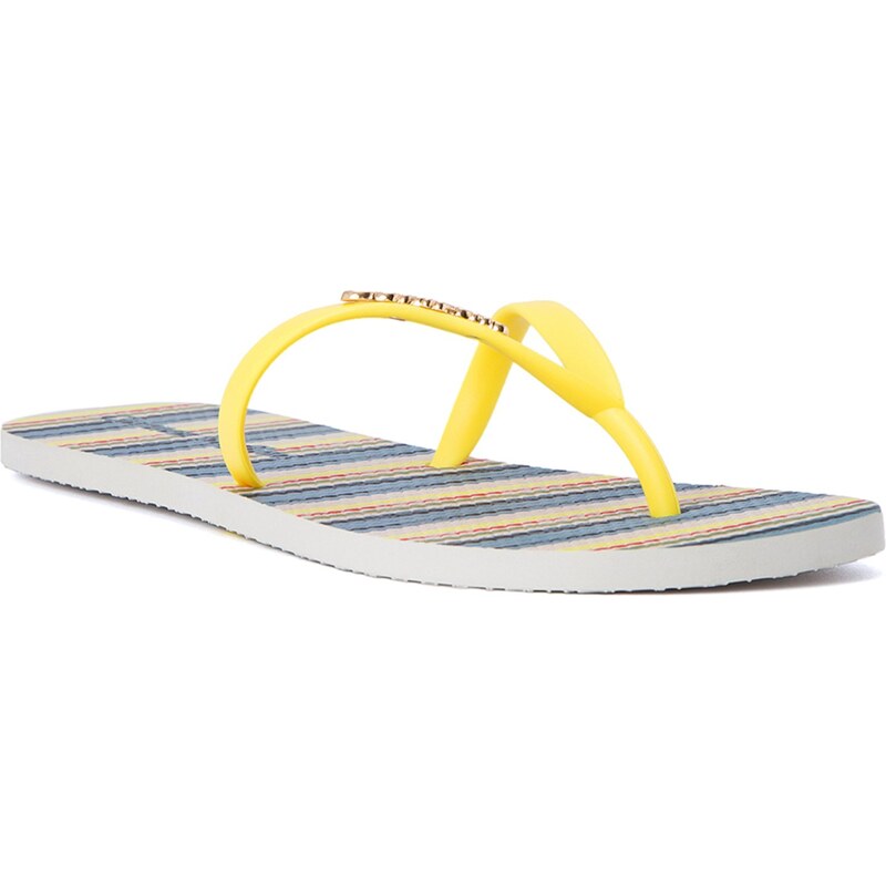 Chinelo carmen cheap steffens amarelo