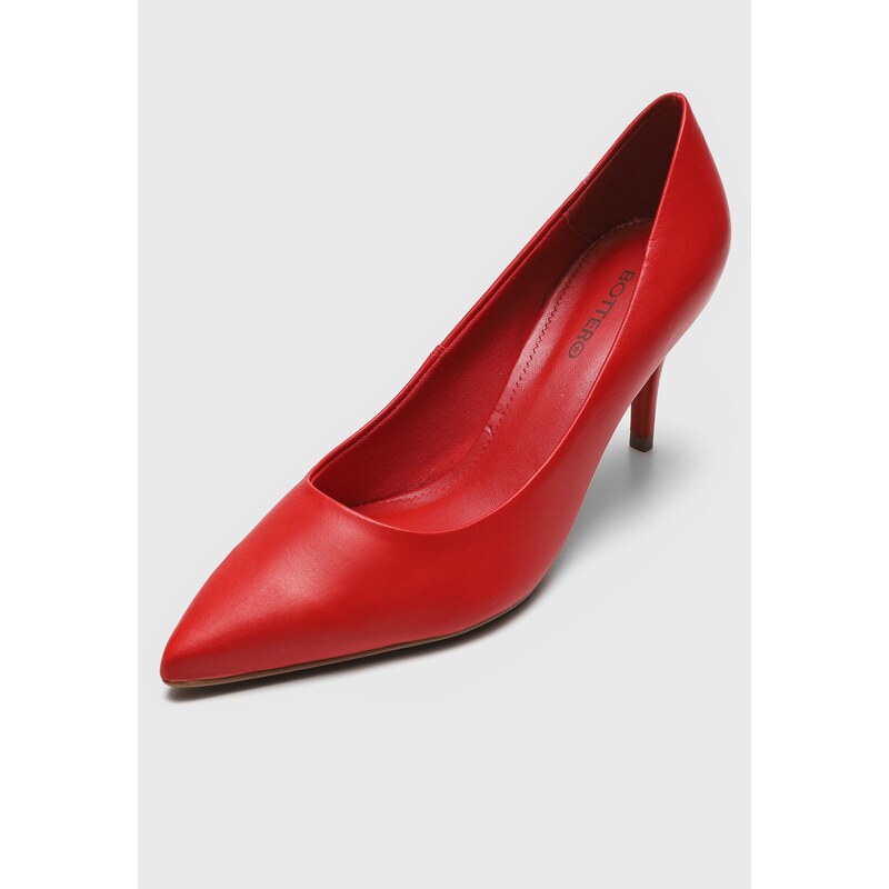 Scarpin 2024 bottero vermelho