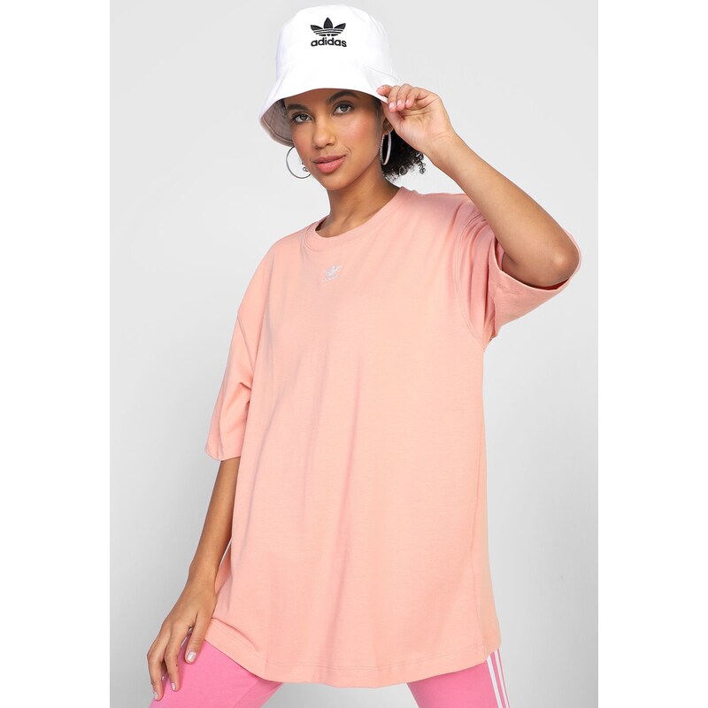 Camiseta adidas originals on sale rosa