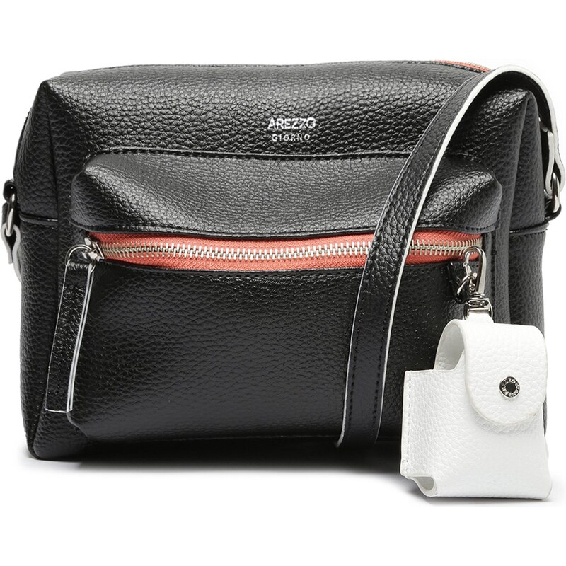 Bolsa Bowling Preta Erica ZZ Mov Grande Arezzo GLAMI .br