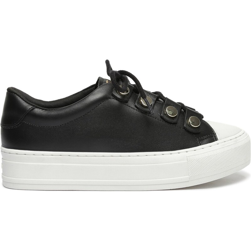 Tenis plataforma deals preto arezzo