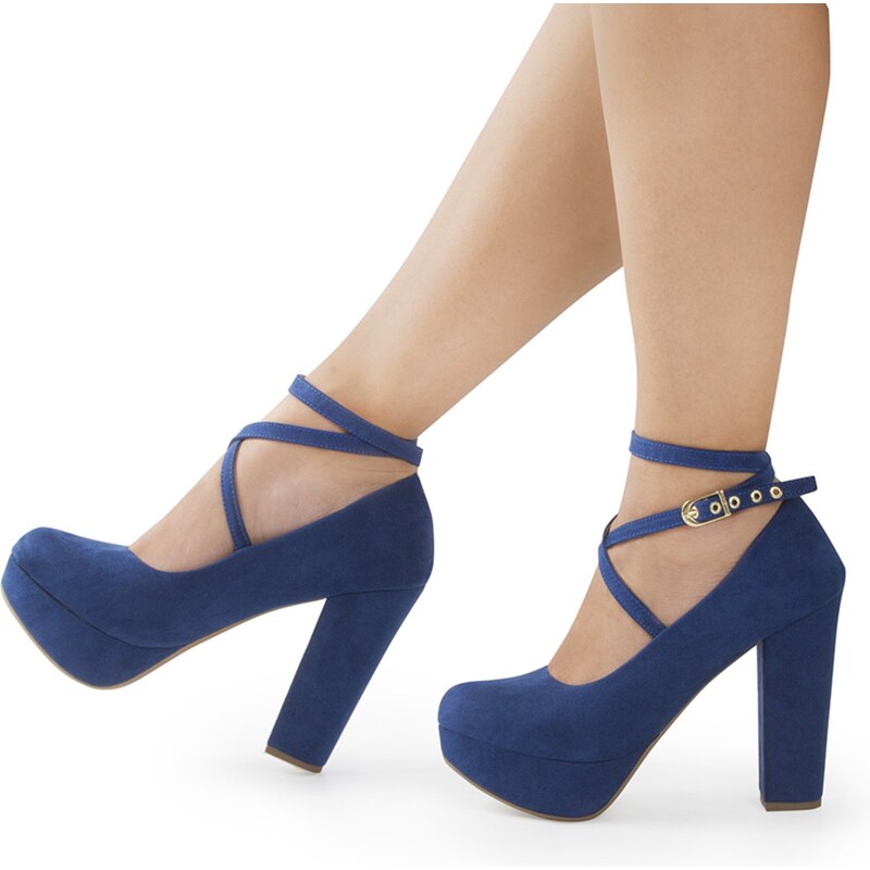 Sapato meia hot sale pata azul