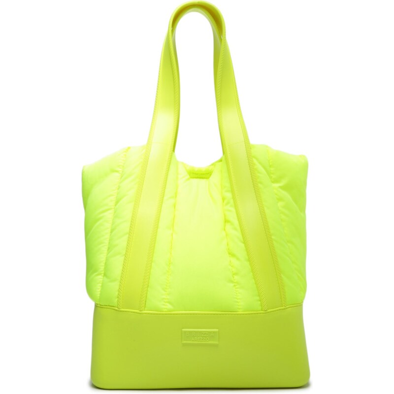 Bolsa De Praia Verde Lime M dia Brizza Arezzo