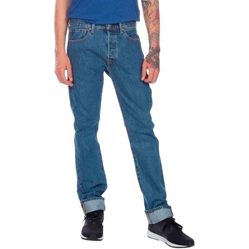 Calça Jeans Levi's 501 Original Masculina Jeans Blue Escuro
