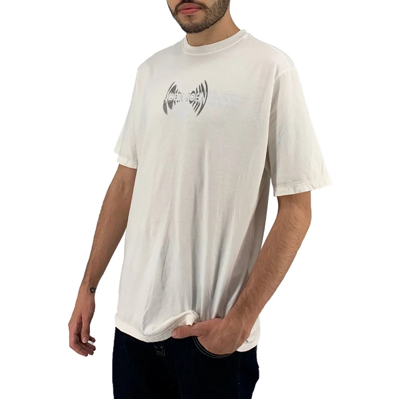 Camiseta John John Masculina JJ Logo Branca - Branco