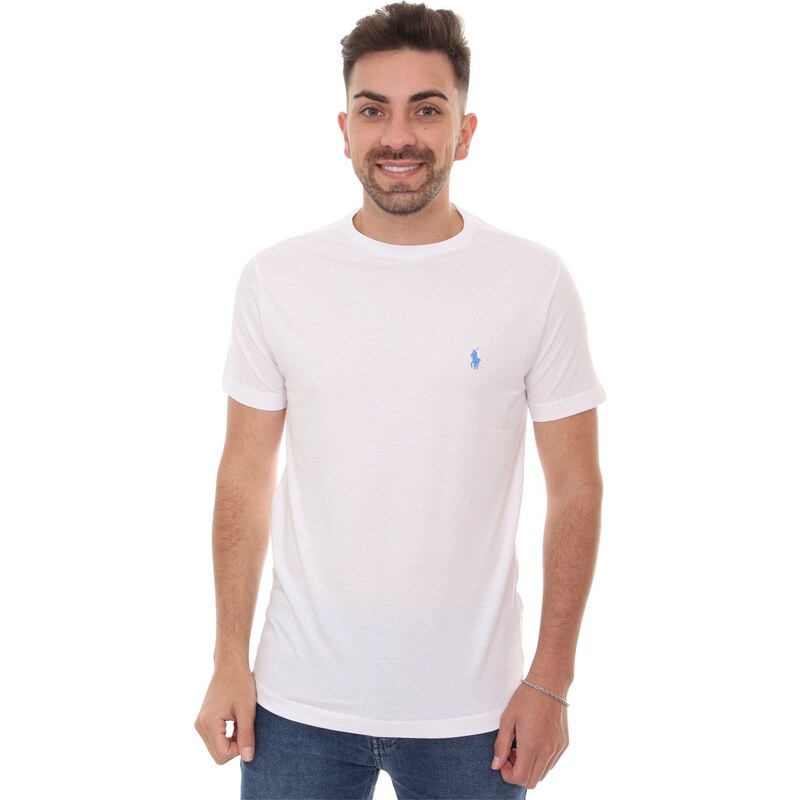 T-Shirt Ralph Lauren com bolso para Homem - Branca