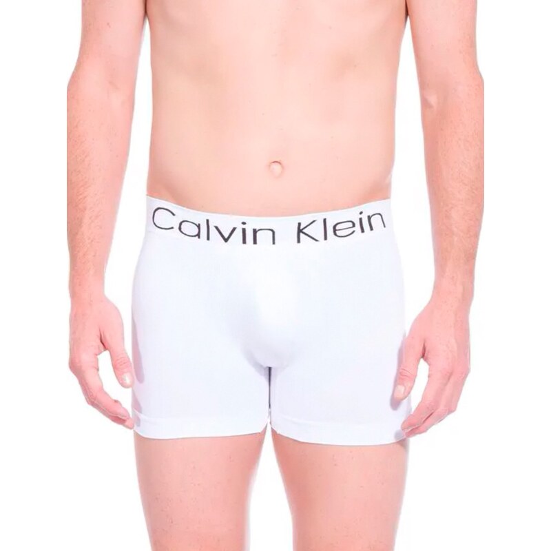Cueca Calvin Klein Trunk Seamless Logo Branca 