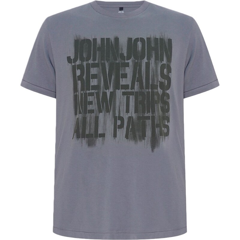 Camiseta John John Masculina Rg Partners Skull Preta 