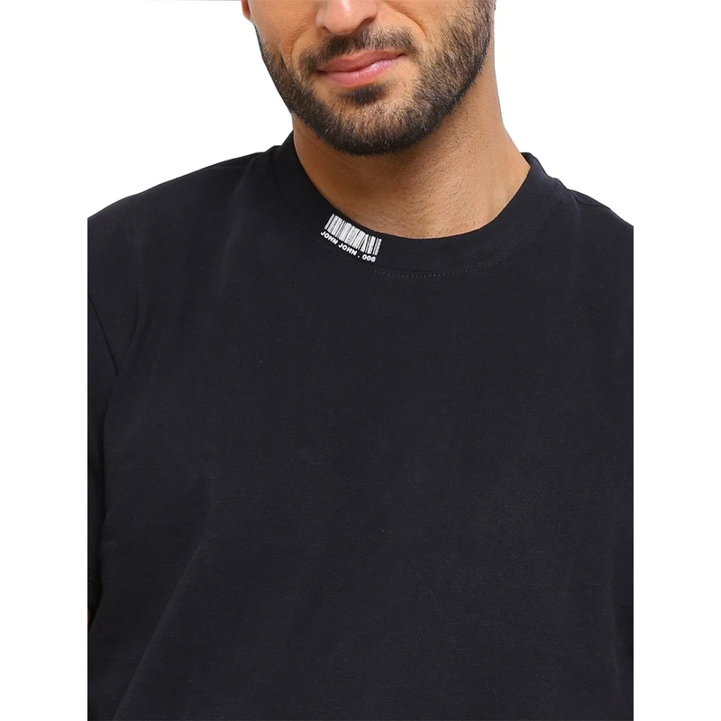 Camiseta John John Ts Rg Repeat Black