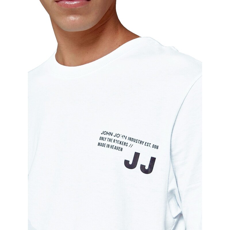 Camiseta John John Glam Masculina Branca - Branco