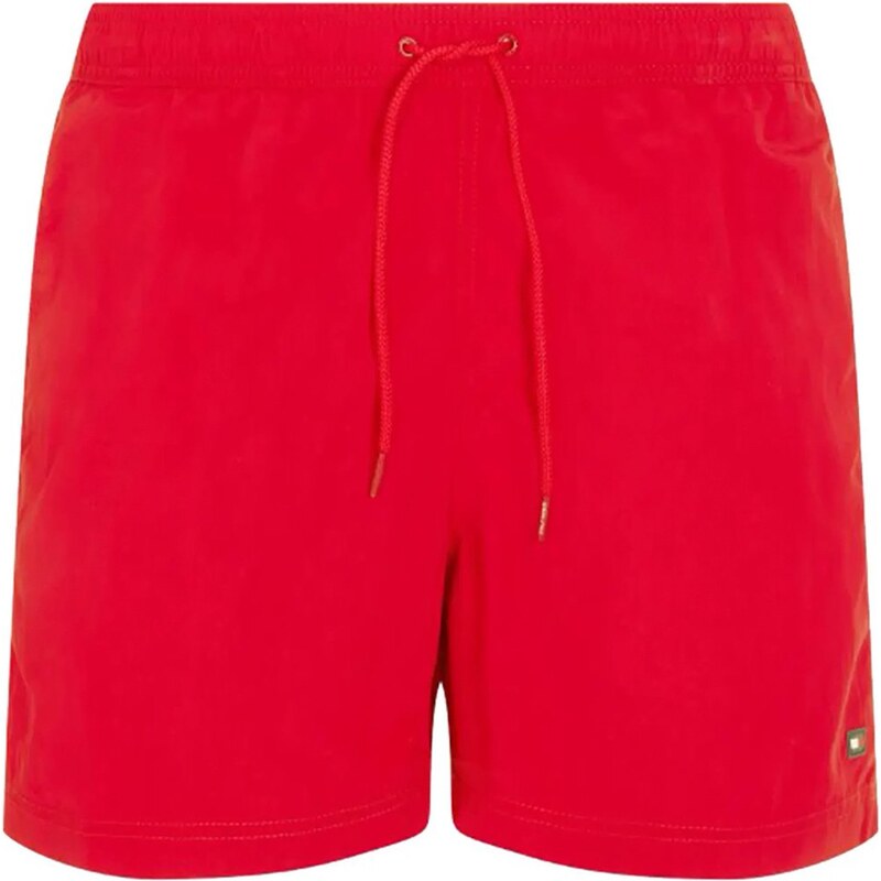 TOMMY HILFIGER BERMUDA MASCULINA MEDIUM DRAW STRING - CINZA