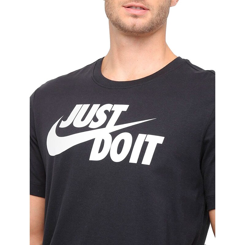 Camiseta Nike Masculina Sportswear Just Do It Preta