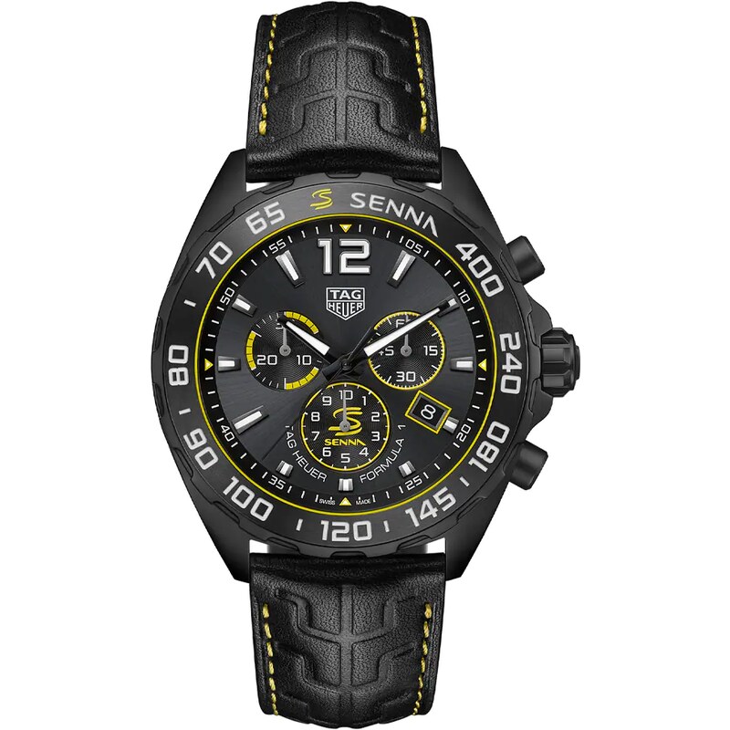 Rel gio TAG Heuer Formula 1 Masculino Couro Preto CAZ101AJ.FC6487