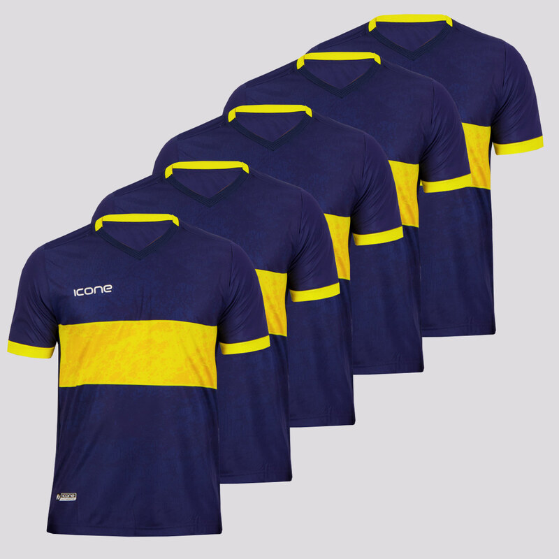 Camisa Ícone Sports Dragon Azul - FutFanatics