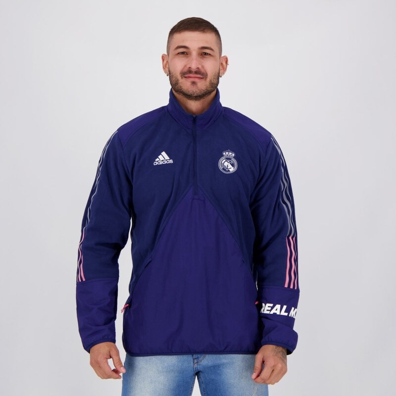 Jaqueta Adidas Real Madrid Viagem 