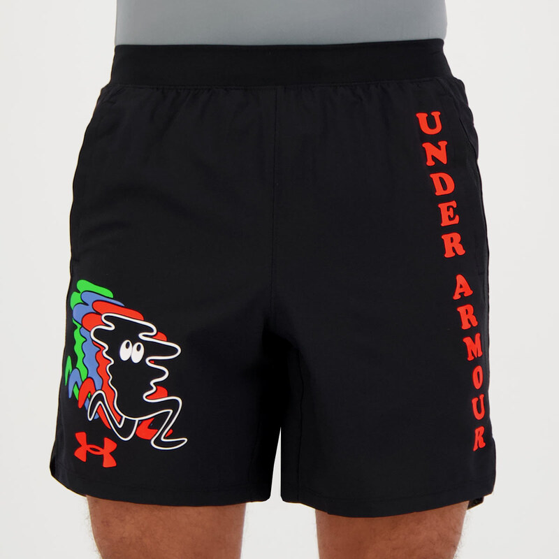 Bermuda Under Armour Sportstyle Cotton Azul - FutFanatics