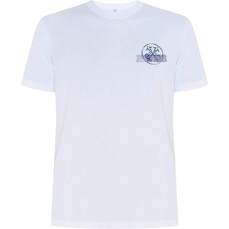 Camiseta John John Masculina JJ Logo Branca - Compre Agora