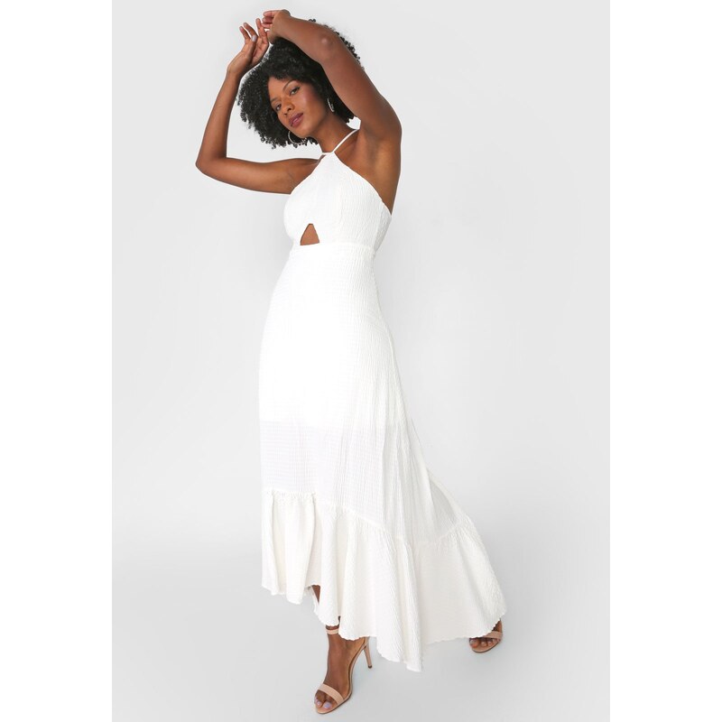 Vestido hot sale branco forum