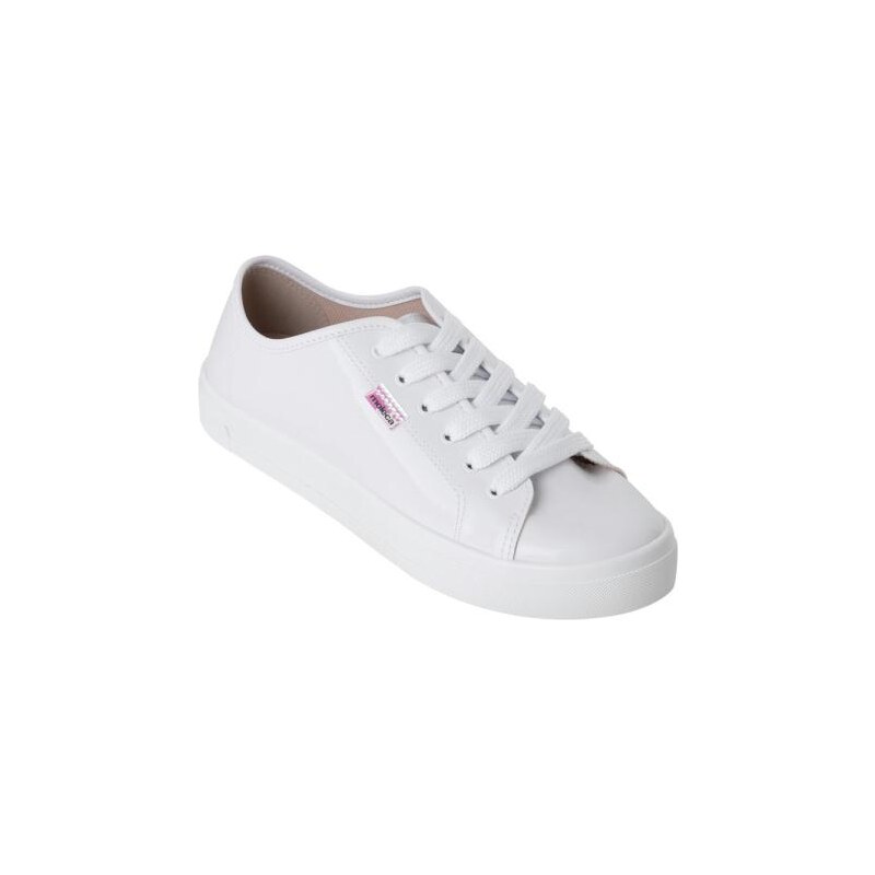 Tenis moleca hot sale branco verniz