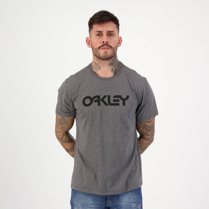 Camiseta Oakley Mark II SS Azul - FutFanatics