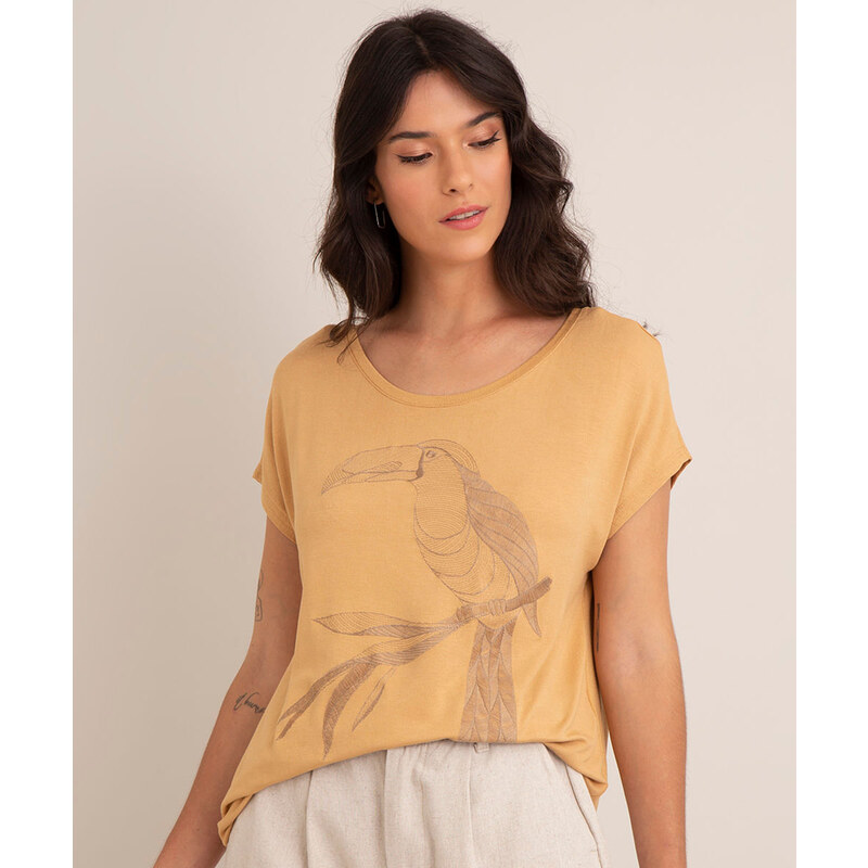 Camisa UV Masculina e Feminina - Malha Fina - Metal Gold