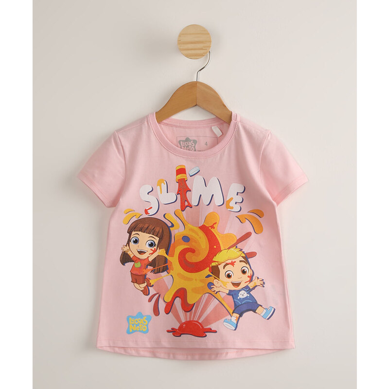 Camisa para Meninas Tema Luccas Neto Gi