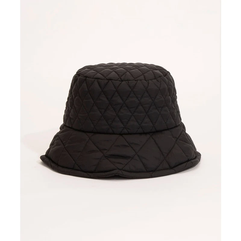 C&A chapéu juvenil bucket hat com bordado preto 