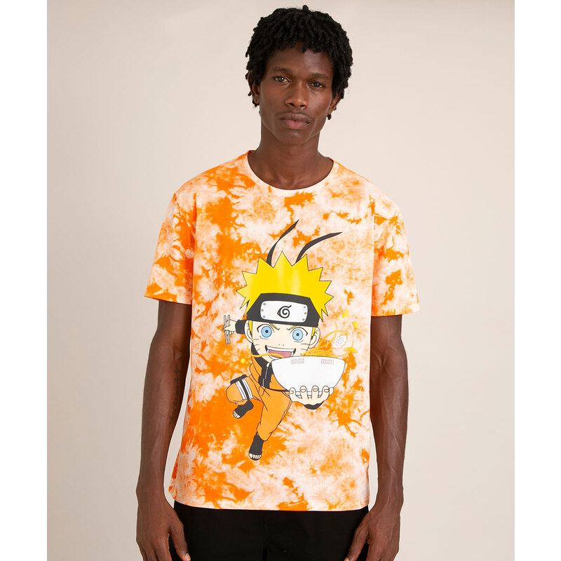 Blusa Feminina Estampada Manga Curta Naruto