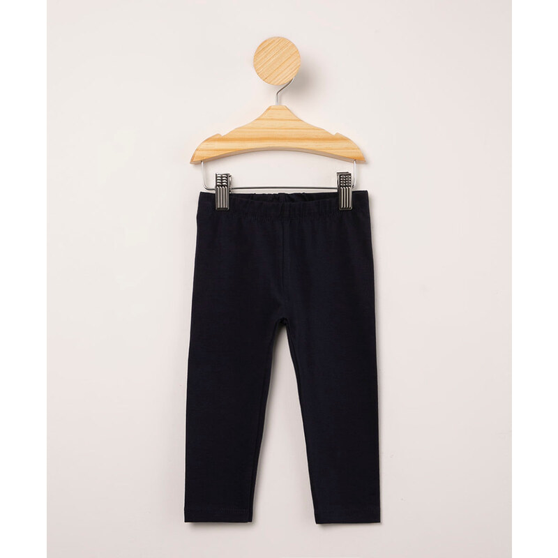 calça legging infantil básica preta - C&A