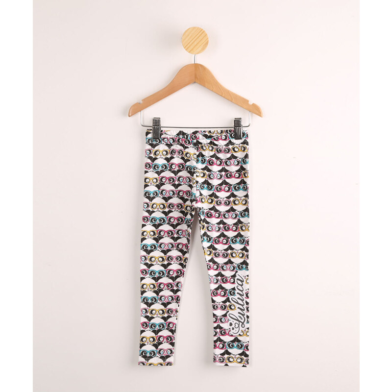 CALÇA LEGGING INFANTIL ESTAMPADA FRUTA