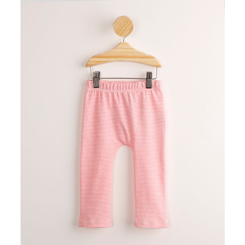 calça legging infantil básica rosa - C&A