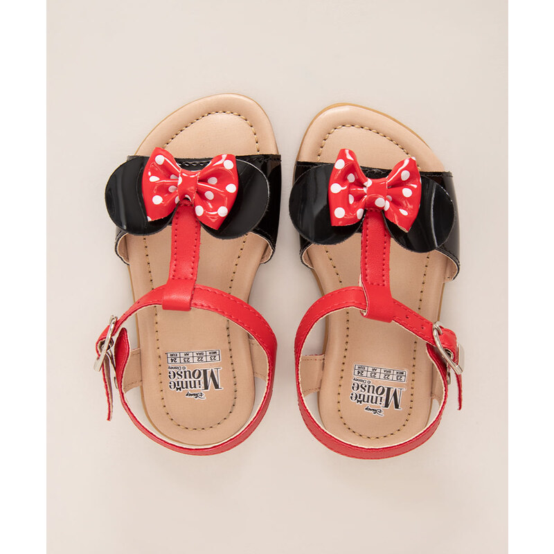 Sandália store infantil minnie