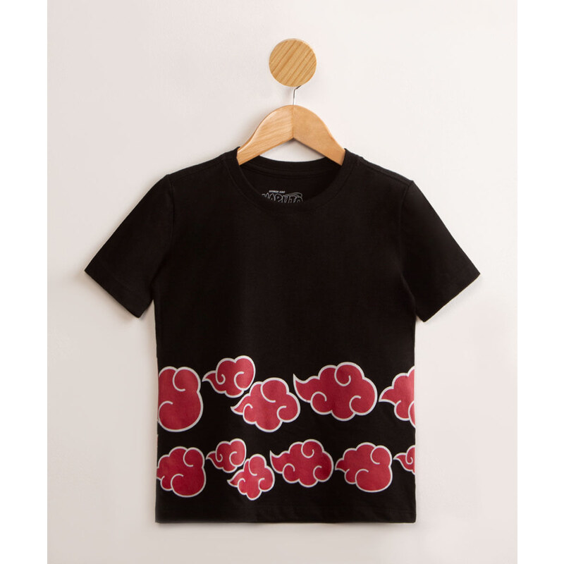 Camiseta Manga Longa Naruto Akatsuki