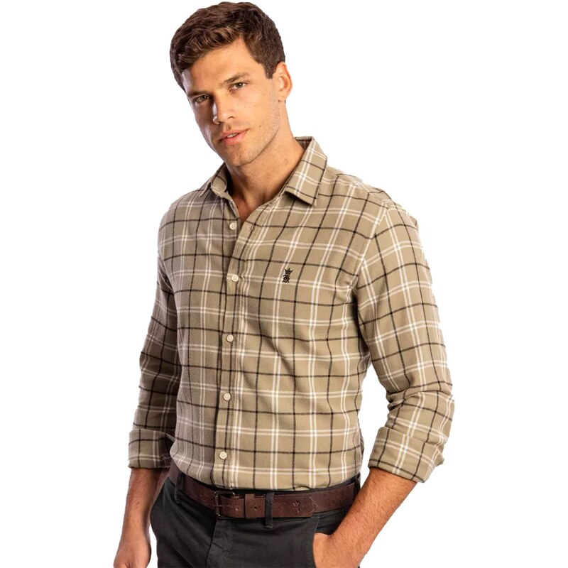 Camisa xadrez hot sale sergio k