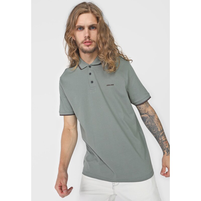 Camiseta John John Logo Verde  Camiseta, John john, Comprar camisetas