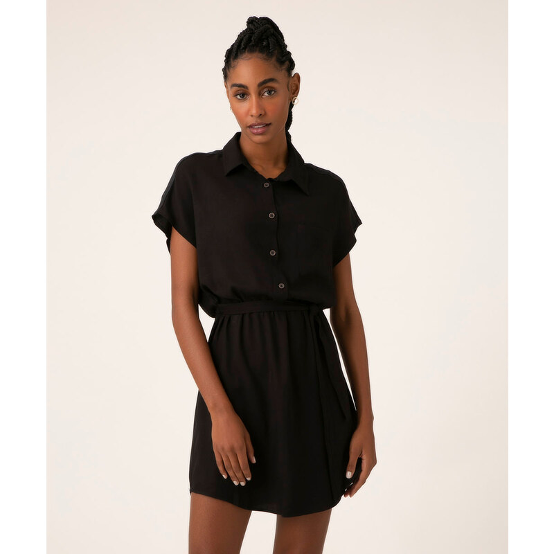 Vestido camisetao fashion feminino