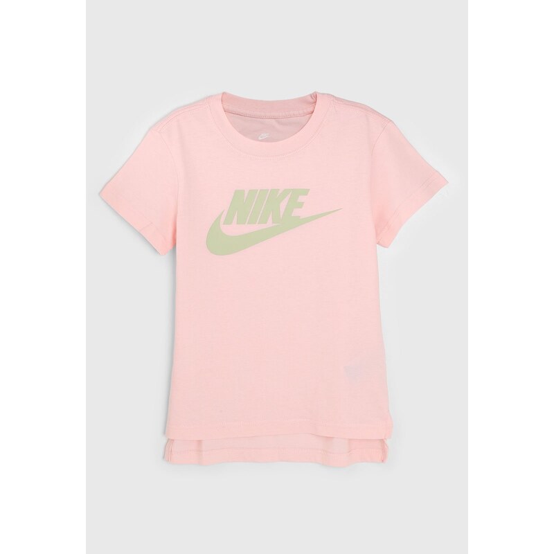 Nike shirt cheap pink and white