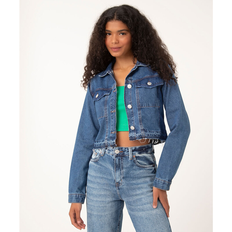 C&a jaqueta best sale jeans feminina