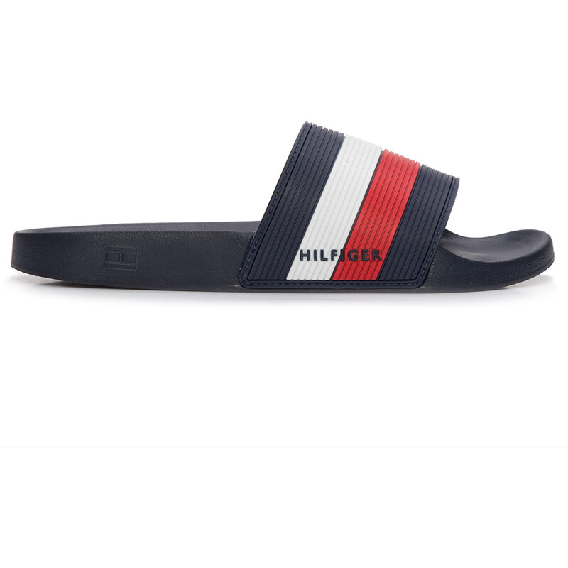 Tommy Hilfiger Chinelo Masculino Marco 18d - Azul 