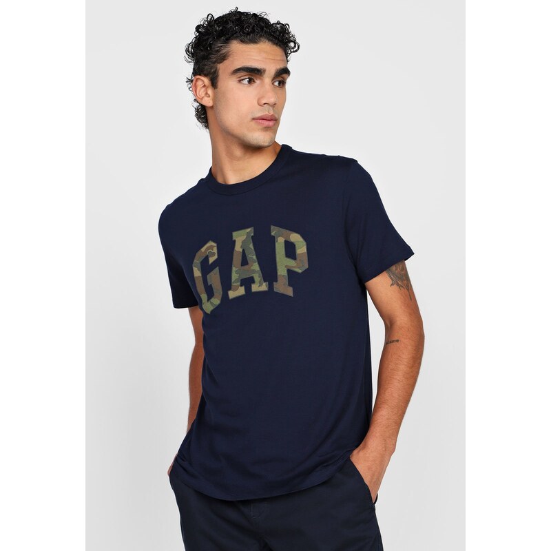 Camiseta Tommy Hilfiger Masculina Essential Azul Marinho 