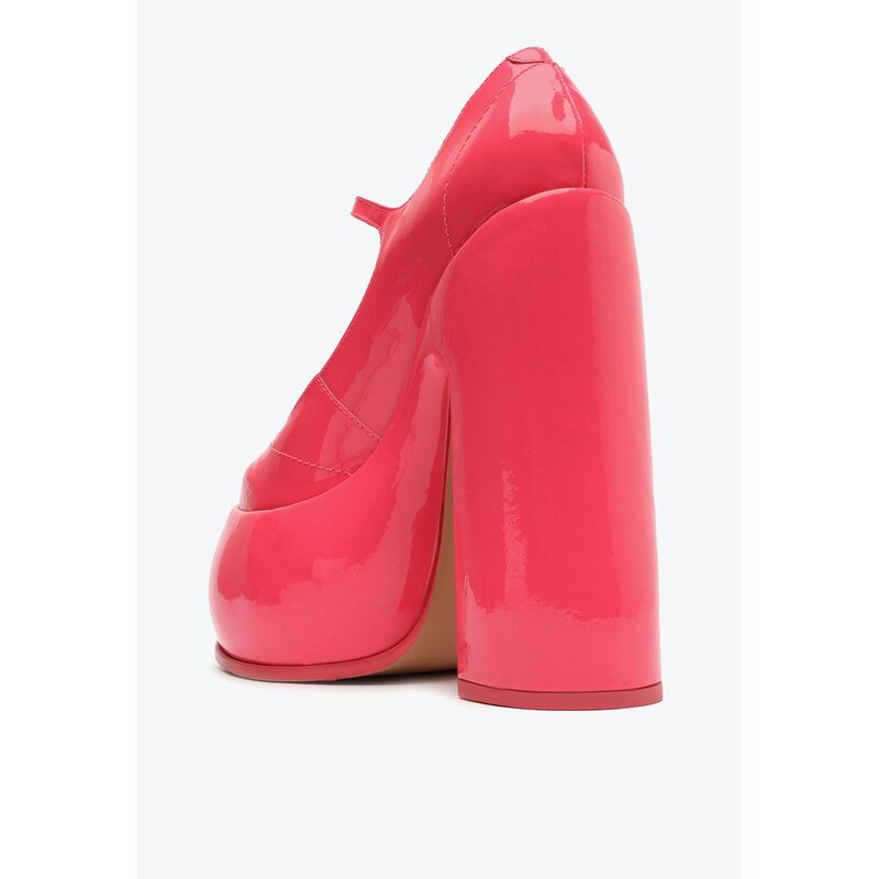 Scarpin meia best sale pata rosa