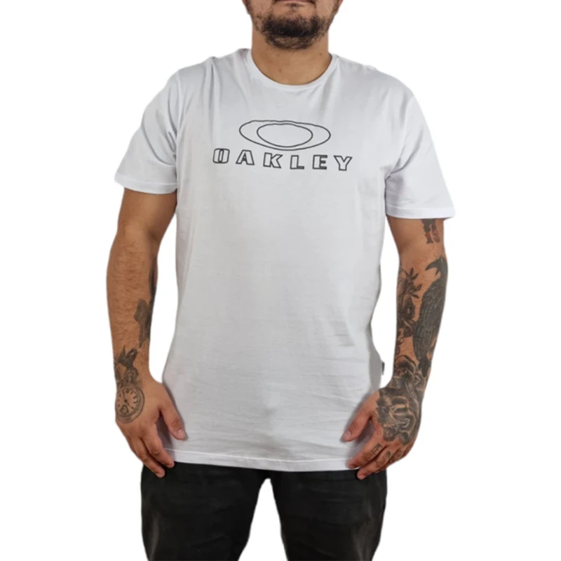Camiseta Oakley Daily 2.0 Branca - FutFanatics